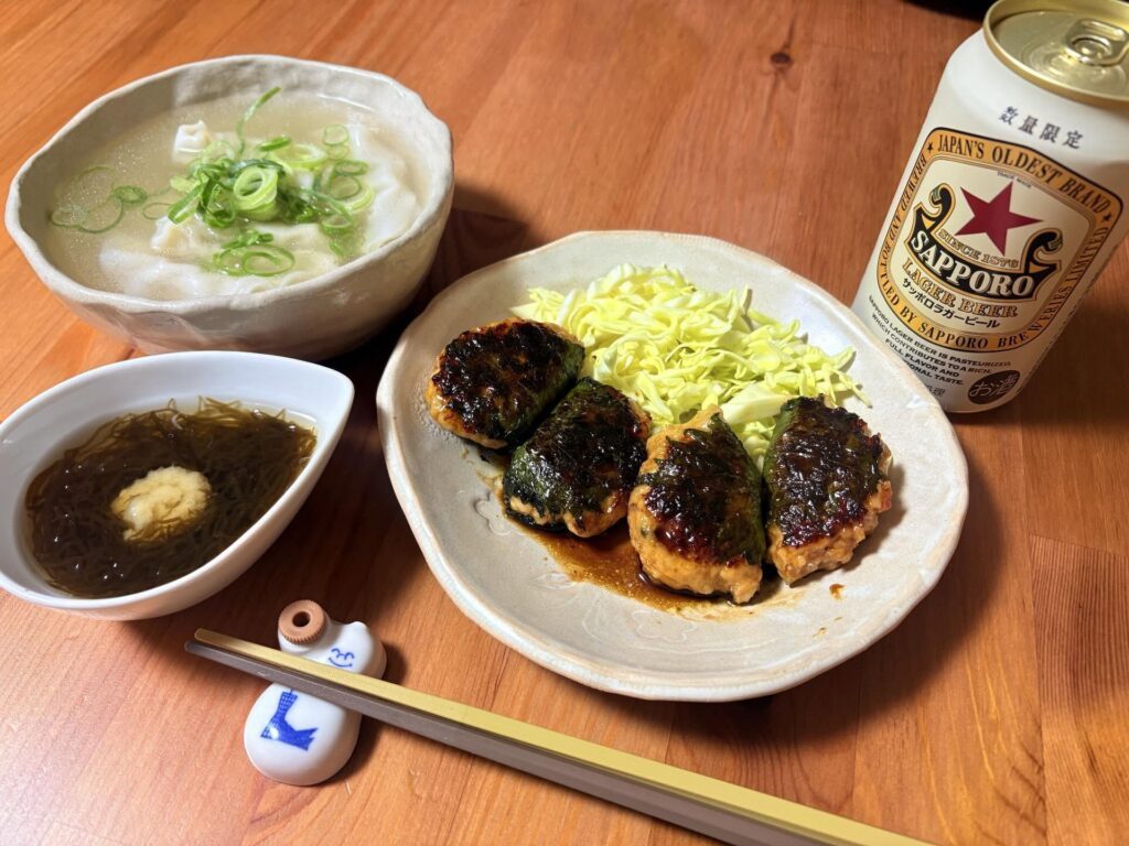 晩酌の様子②（＠soaoemcioさんより提供）