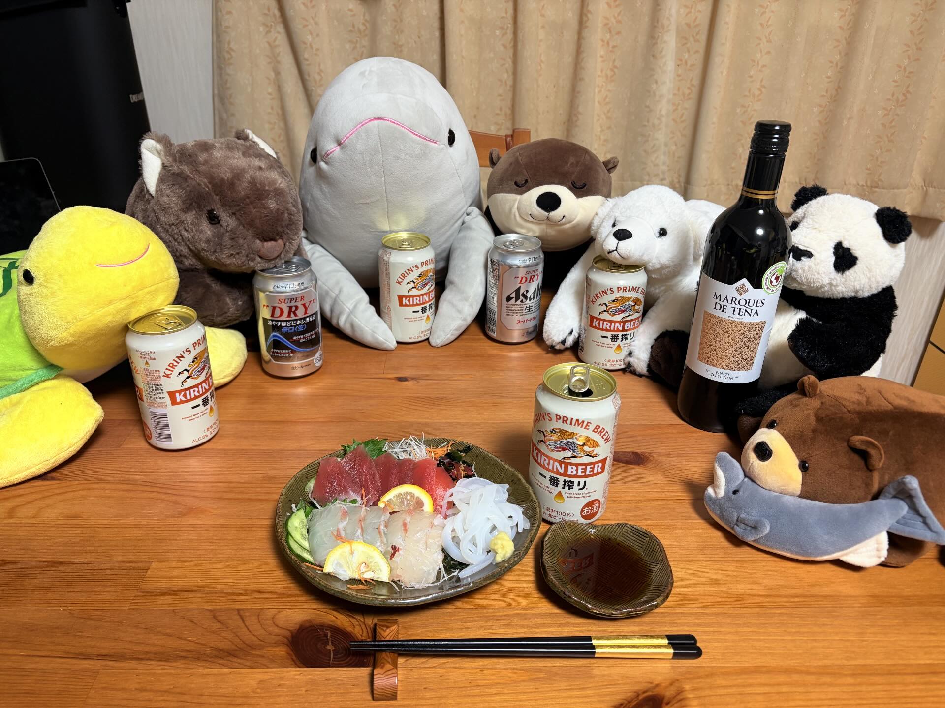 ちょっと疲れてしまった日。最高に癒される“特別な飲み会”の様子に…「私も混ざりたい！」「アイデアが素晴らしい！」「美味い酒が飲めそう」