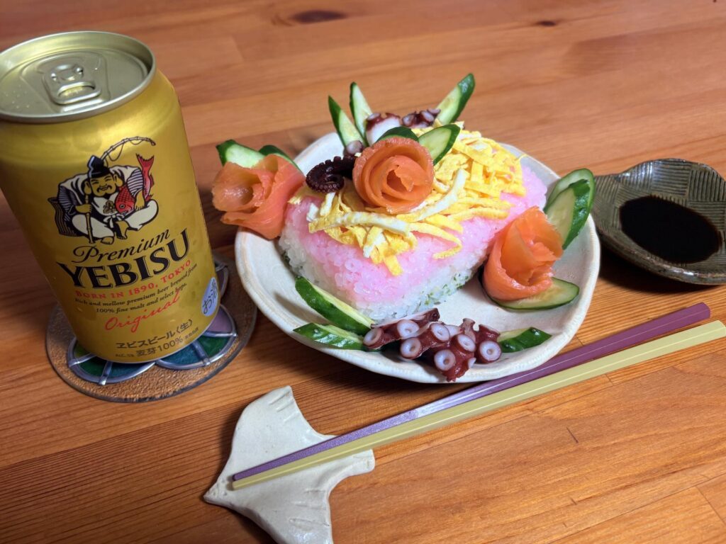 晩酌の様子⑤（＠soaoemcioさんより提供）