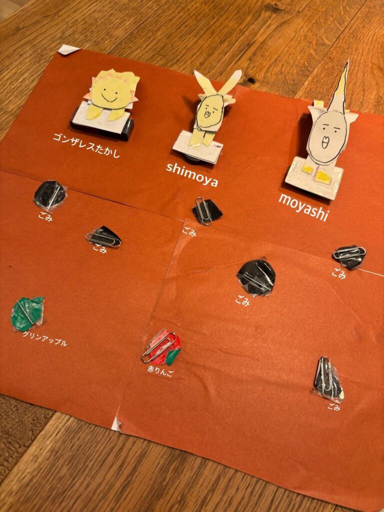 娘さんの工作①（＠meg____i.homeさんより提供）