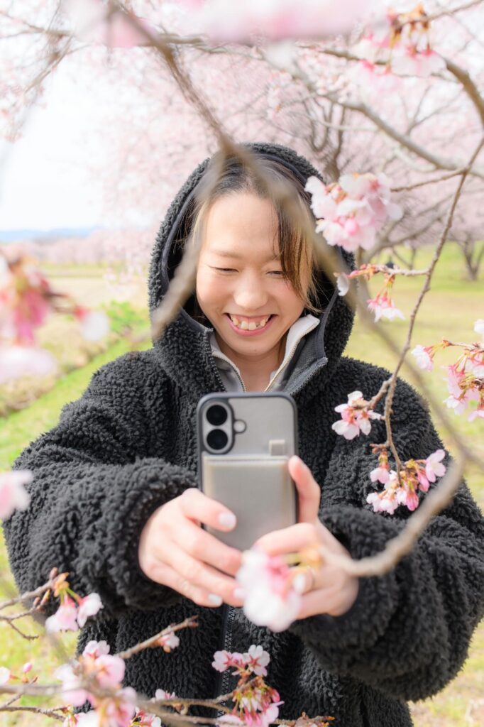 旦那さんが撮影した奥さん（＠sho_marukidsさんより提供）