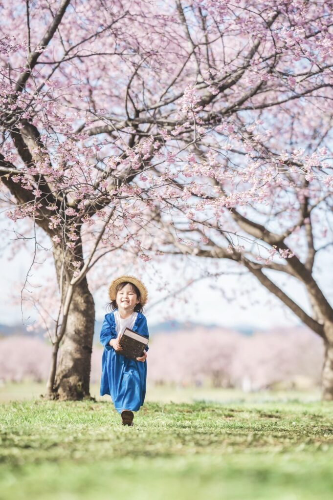 4歳の頃の娘さん（＠____a_suさんより提供）