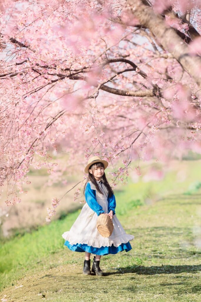 8歳の頃の娘さん（＠____a_suさんより提供）