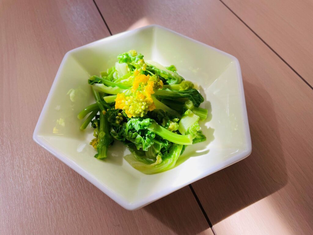 【実際の写真】白菜を放置した結果