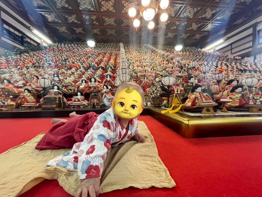 初節句の様子①（＠suiakacaccountさんより提供）