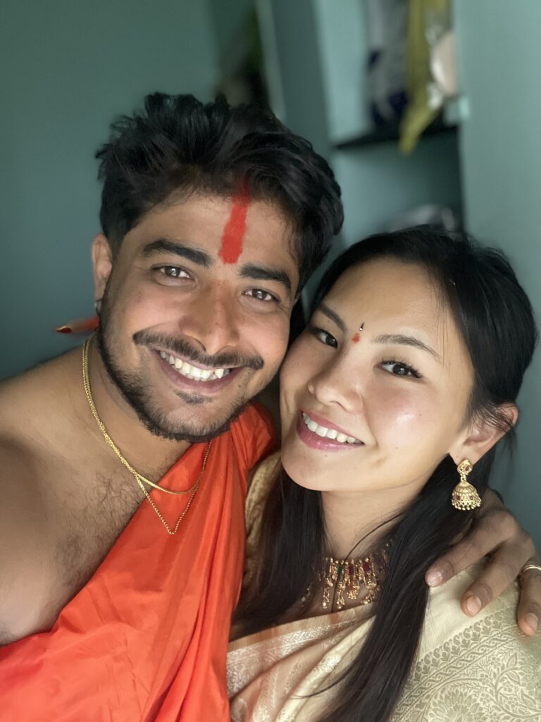 インド人の旦那さんと①（＠ranato9695さんより提供）