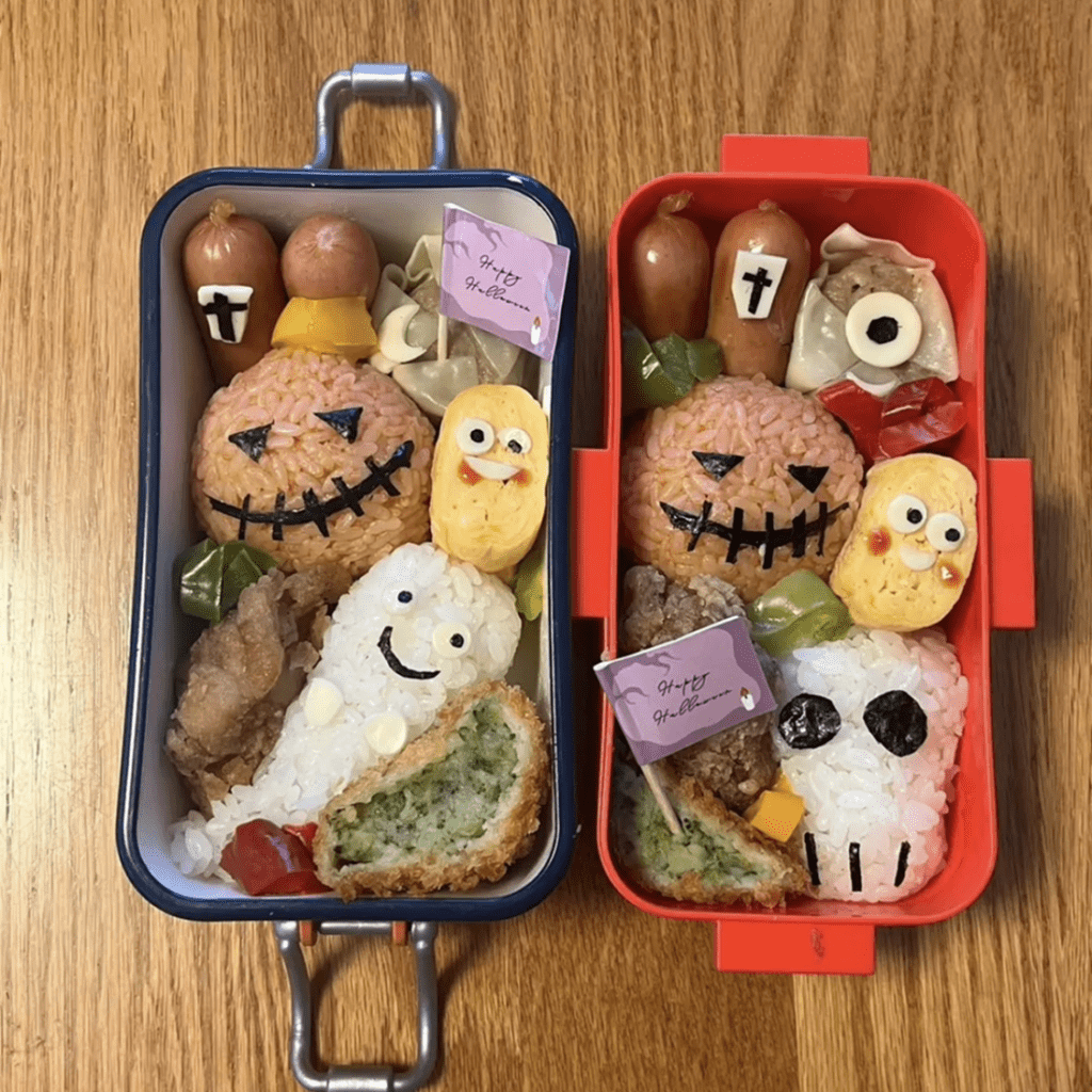 手作りのキャラクター弁当③（@yuumin_root1039さんより提供）