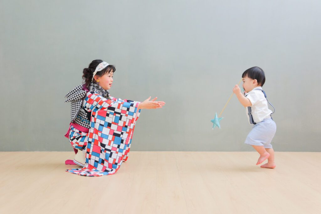 お姉ちゃんと弟くん②（＠kmmy38913さんより提供）