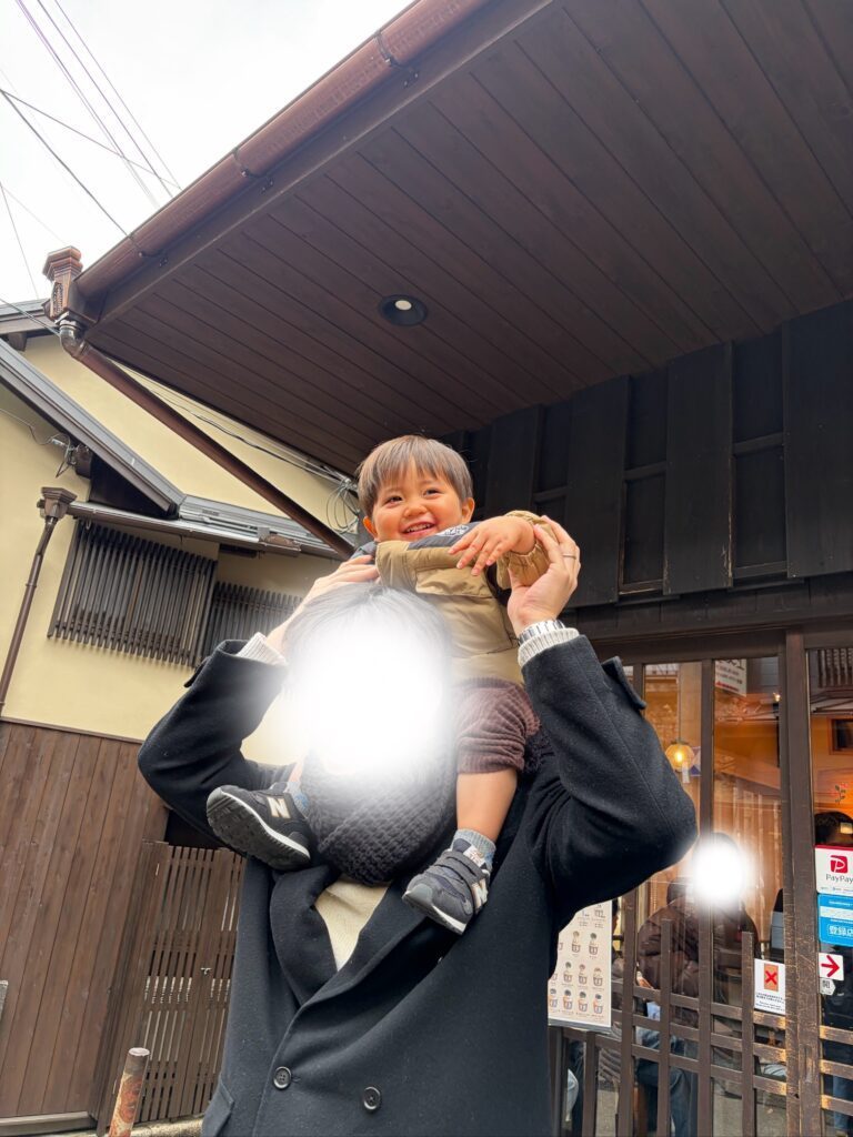 パパさんと息子さん②（＠hyu.mogmogさんより提供）