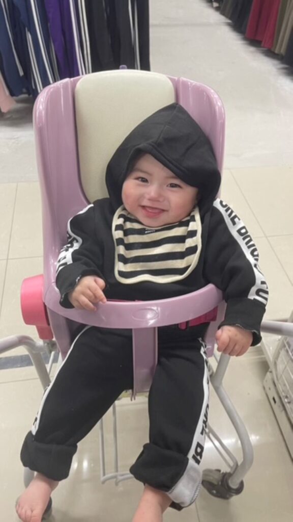 普段の息子さん①（＠chibi_monster10さんより提供）