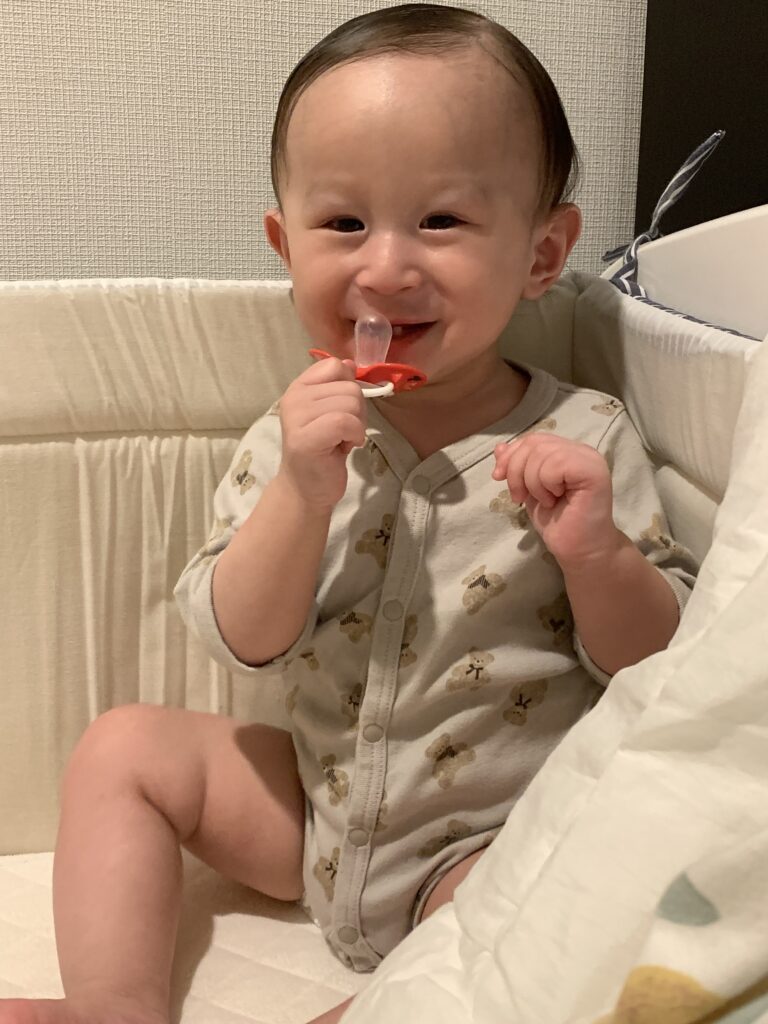 普段の息子さん①（＠mogu.ayuさんより提供）