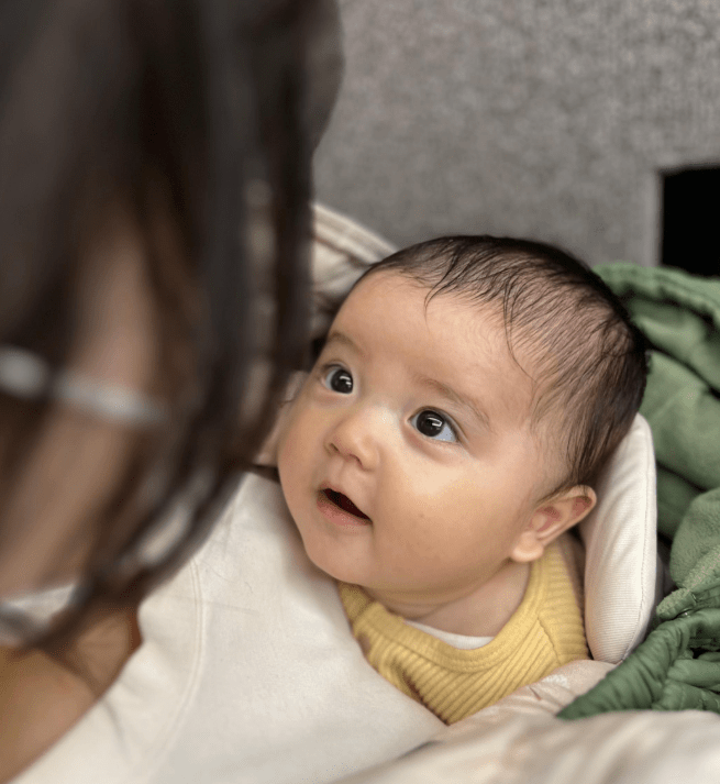 赤ちゃんの頃③（＠hyu.mogmogさんより提供）