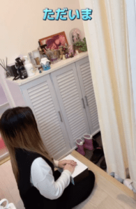 【実際の写真】　夫が見た光景