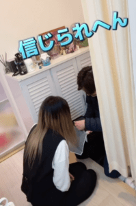 夫が仕事から帰宅すると…（@ryuon77さんより提供）