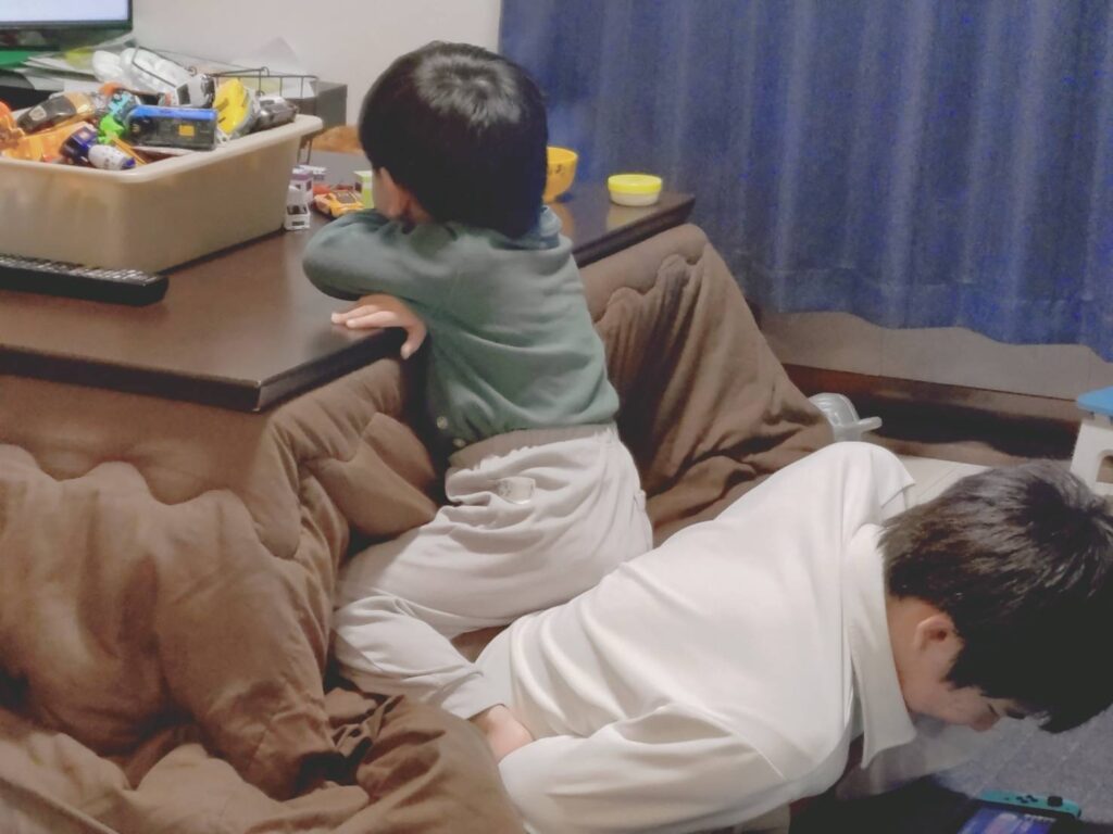 普段の息子さん③（＠asami6151121さんより提供）