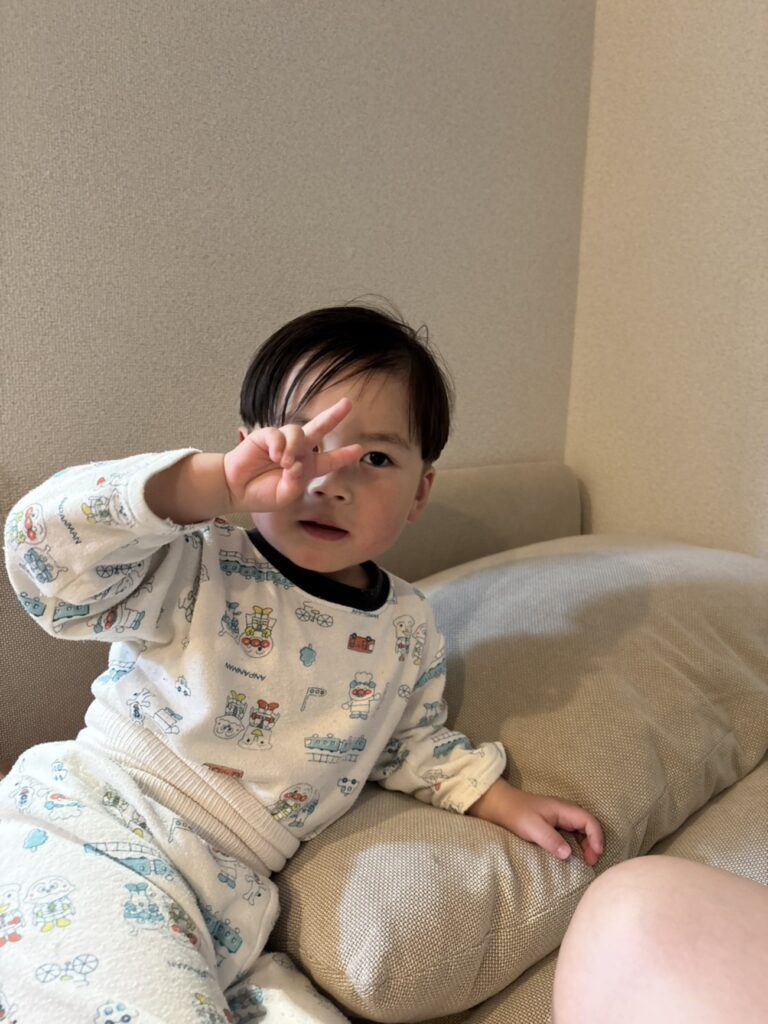 普段の息子さんの様子④（@__sh.ma__iさんより提供）