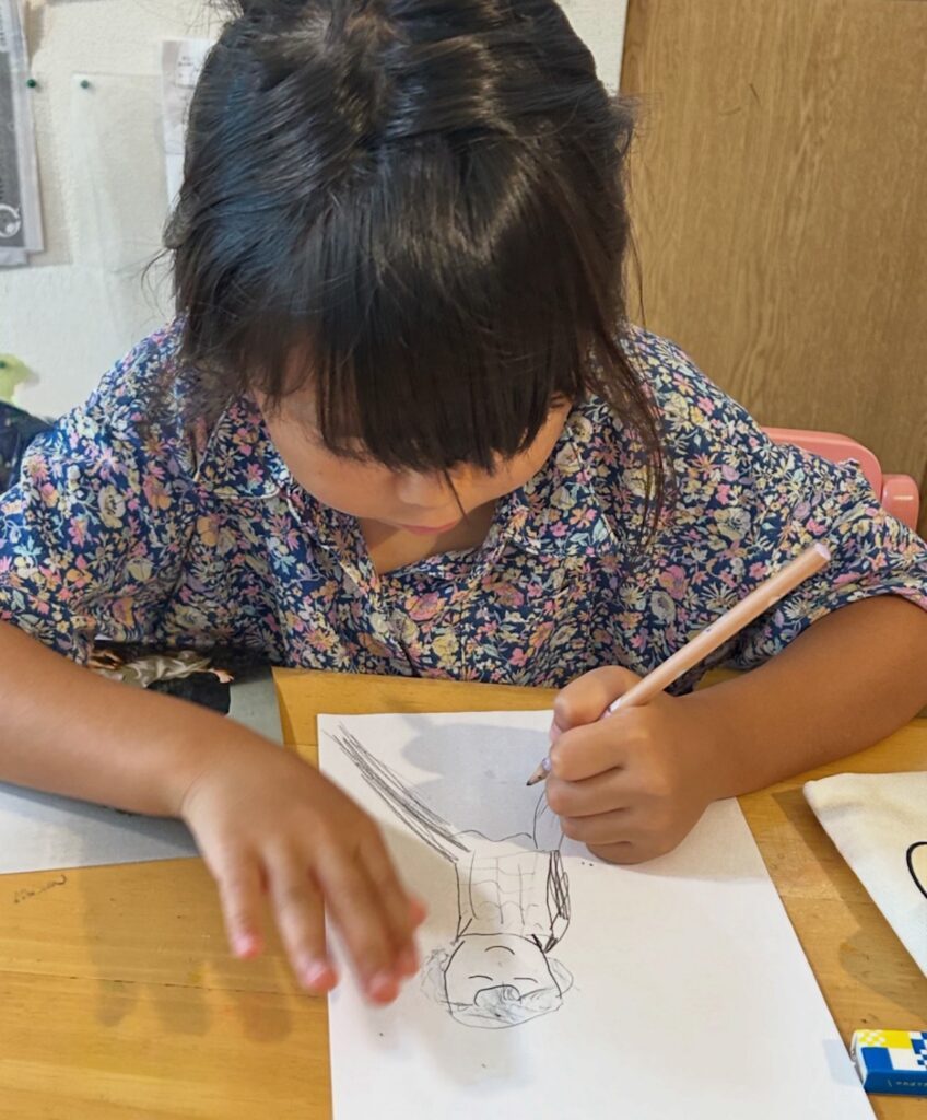 【実際の写真】娘さんの音読カード