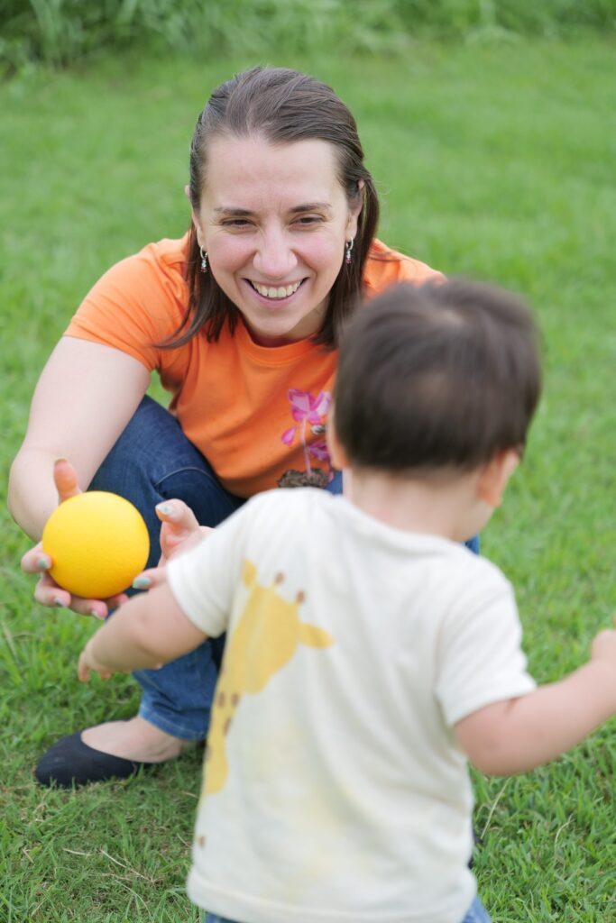 奥さんと子ども①（＠dr_barista_croftさんより提供）