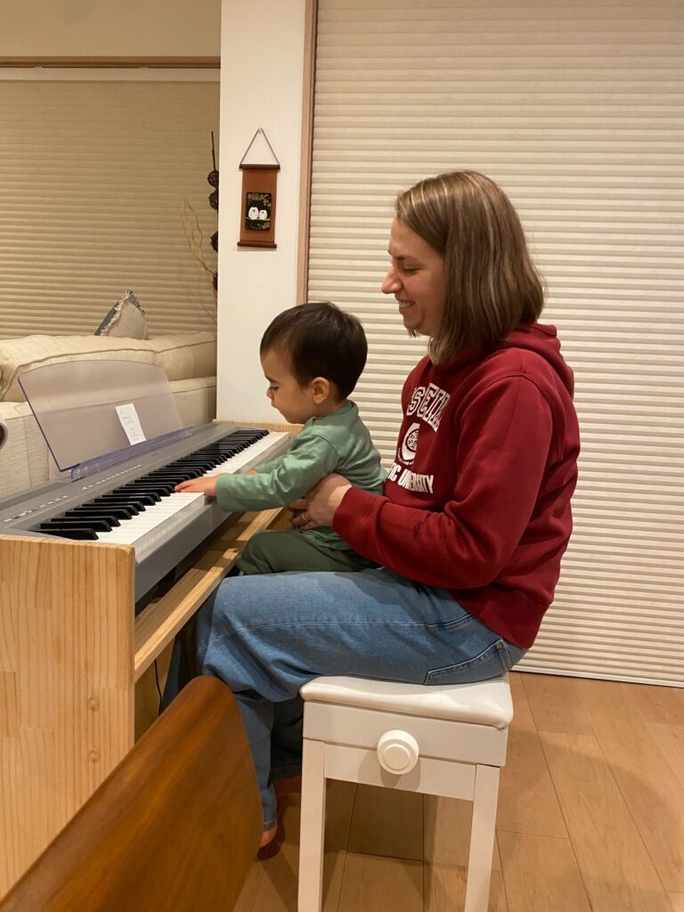 奥さんと子ども②（＠dr_barista_croftさんより提供）