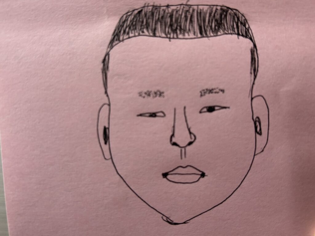 家族の似顔絵⑤（＠tokyo_coffee_minamiashigaraさんより提供）