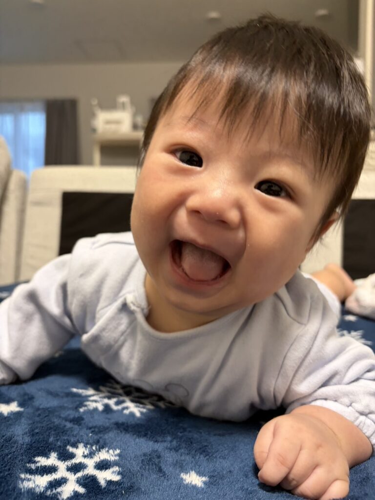 お子さんたちの様子④（@r_o_a_1018さんより提供）