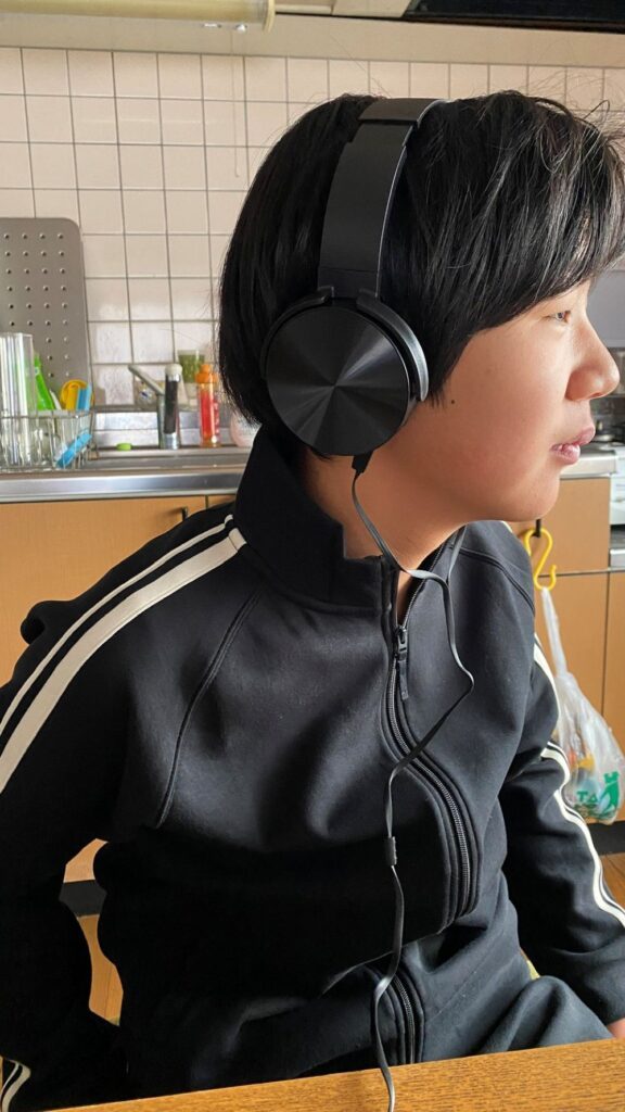 普段の息子さん①（＠bambi_0403さんより提供）