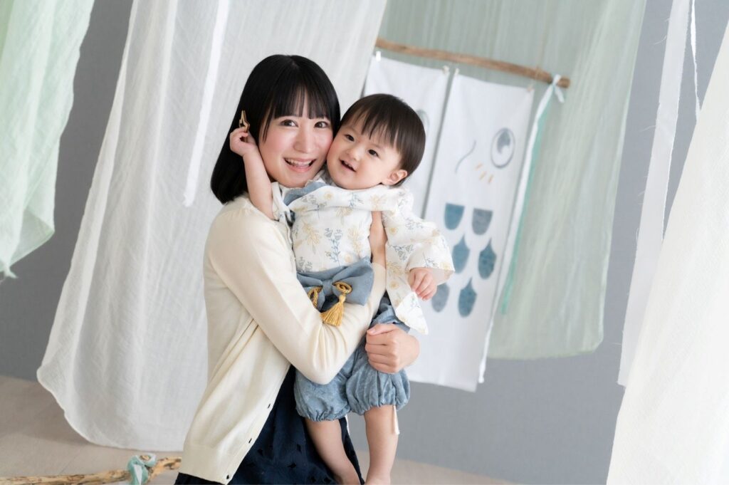 息子さんとママさん②（＠fufu_fuchan_さんより提供）