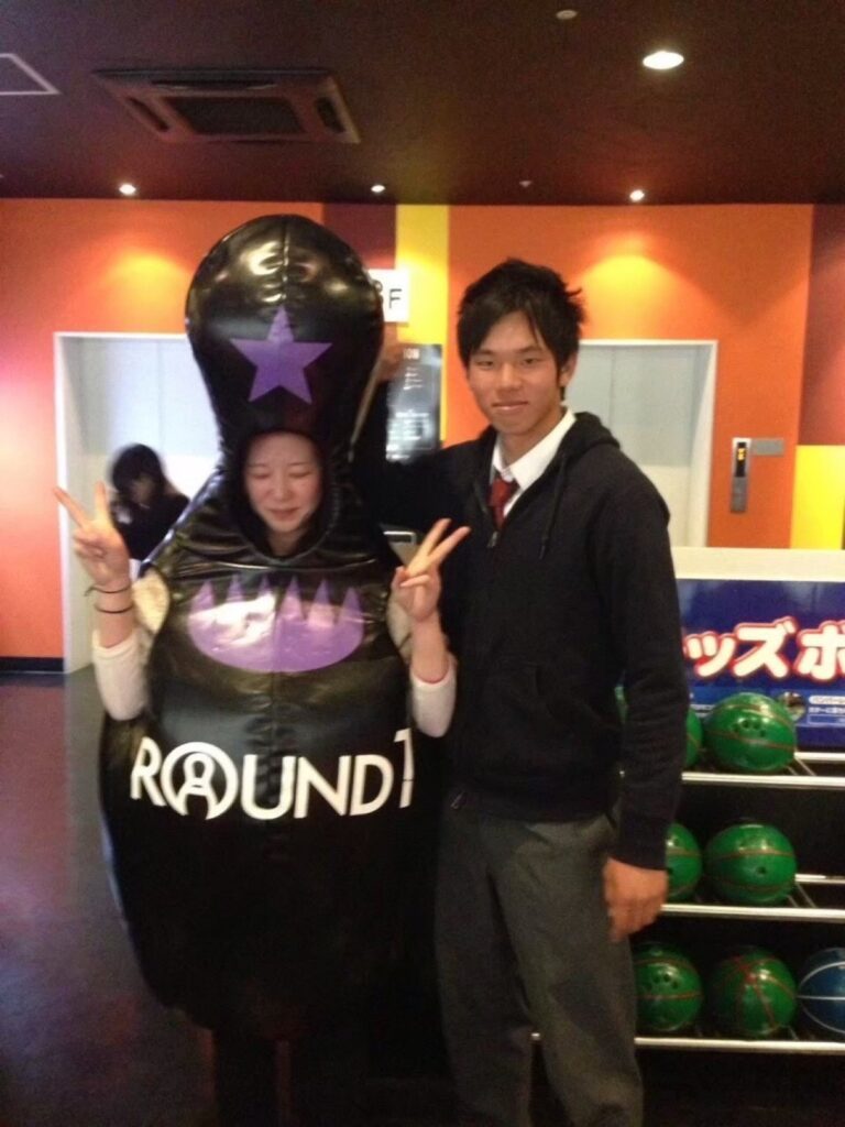 高校時代の2人（@1___9rkさんより提供）