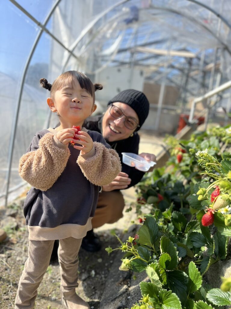 娘さん・3歳①（＠erikaakimaさんより提供）