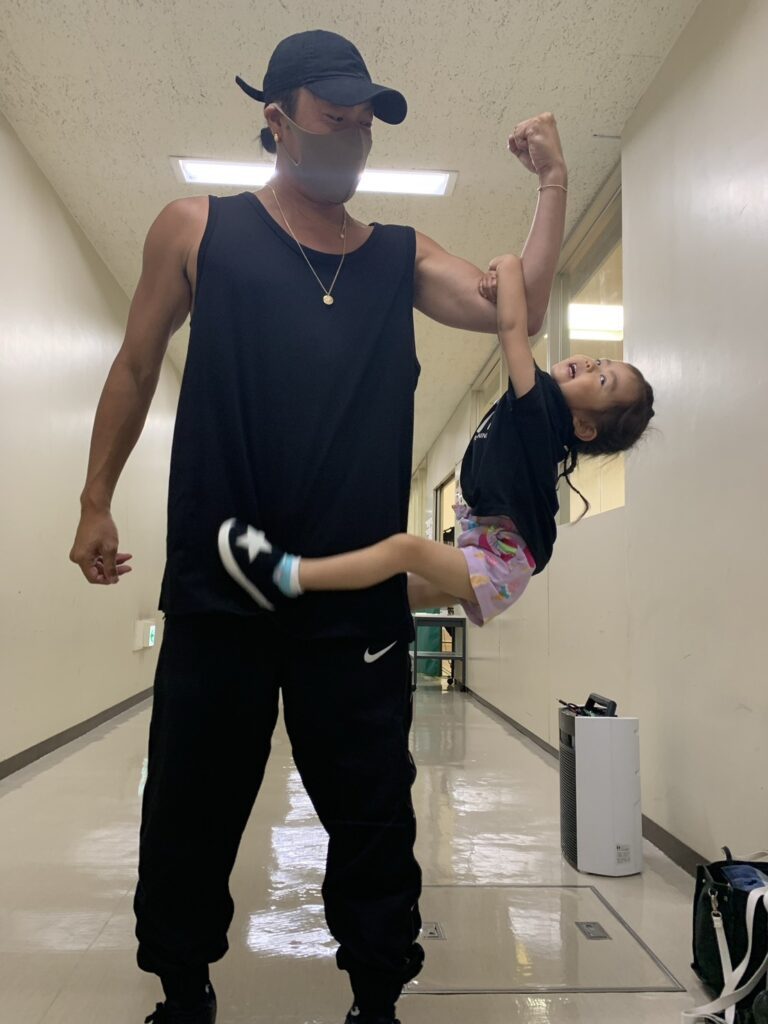 娘さん・3歳②（＠erikaakimaさんより提供）