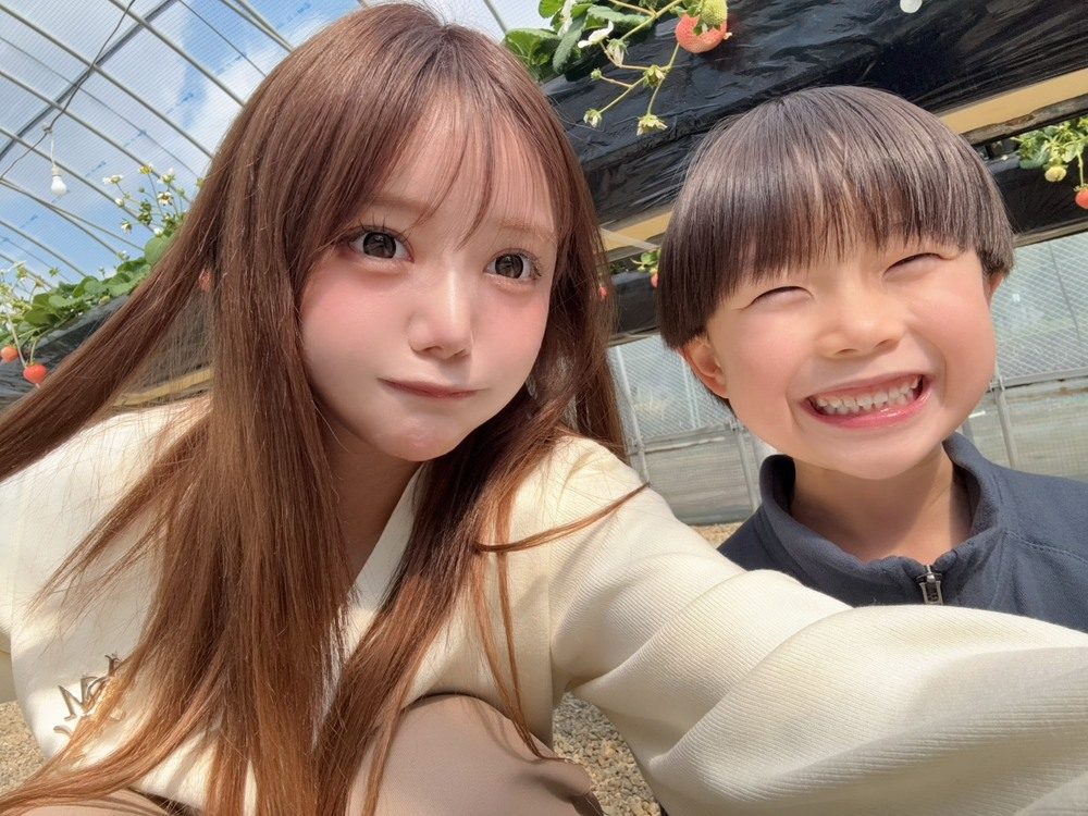 仲良し姉弟①（@shion0612さんより提供）