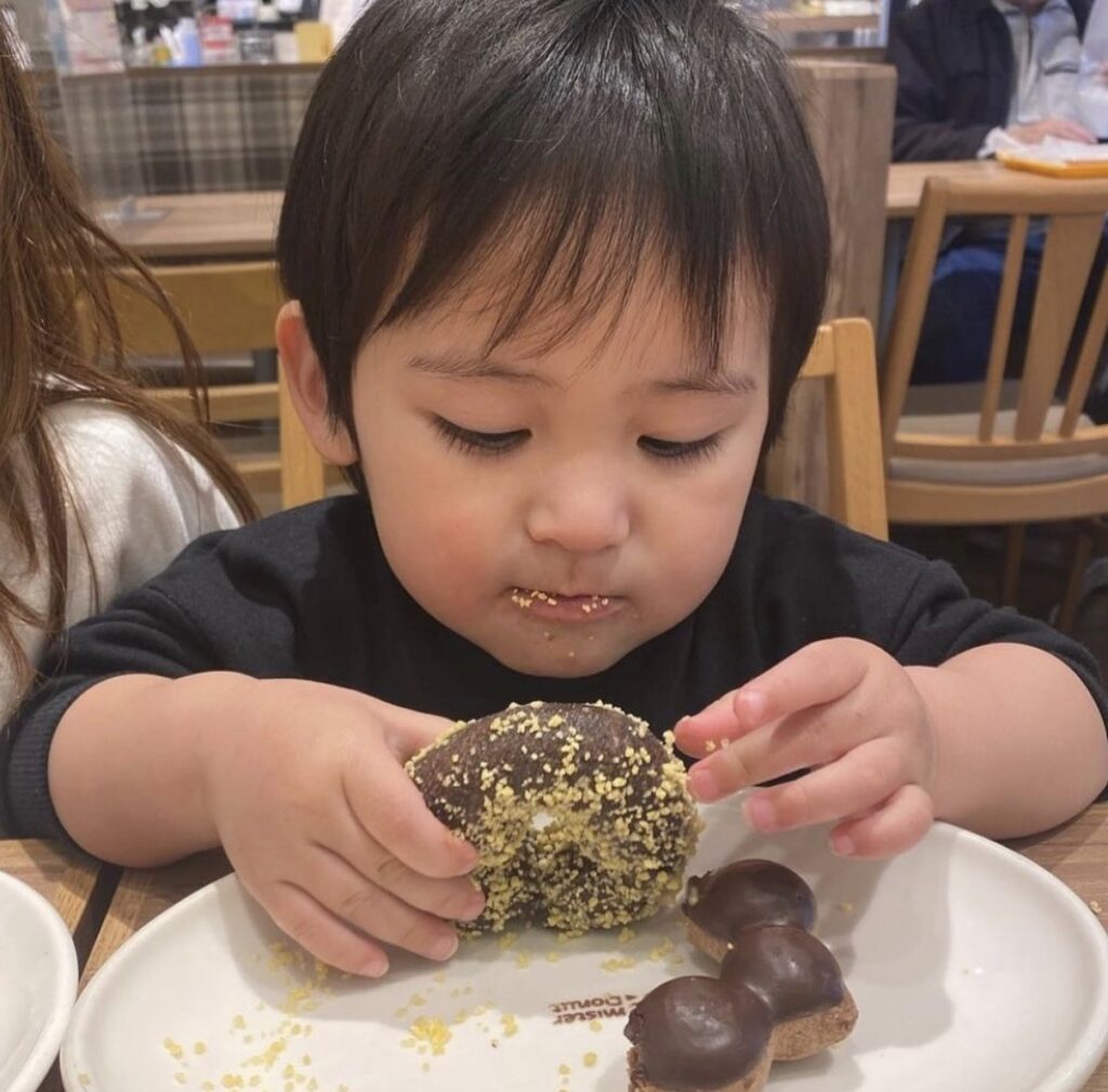 普段の息子さん⑤（＠_391008さんより提供）