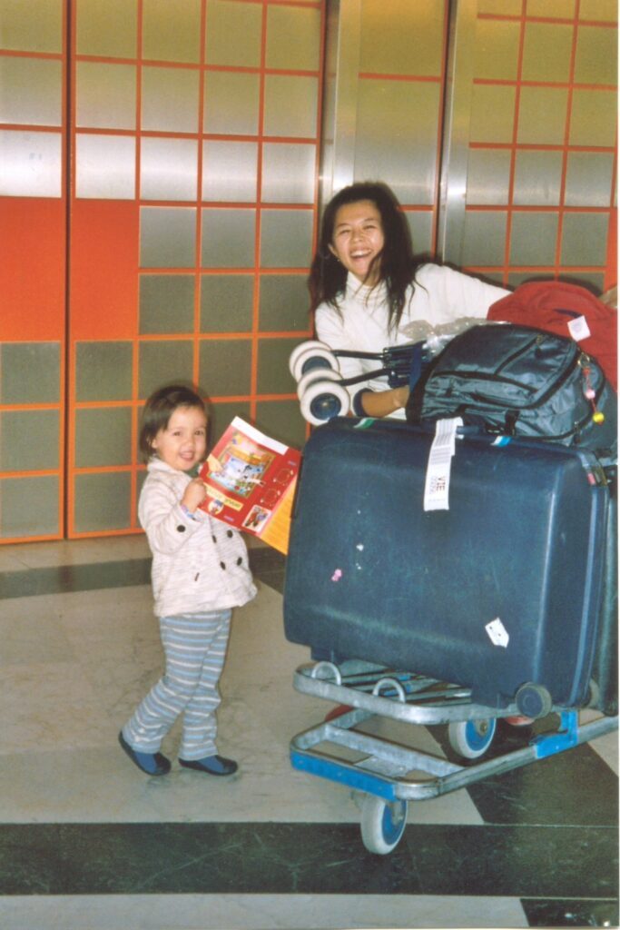 お母さんとの写真③（＠_zoedazoeさんより提供）