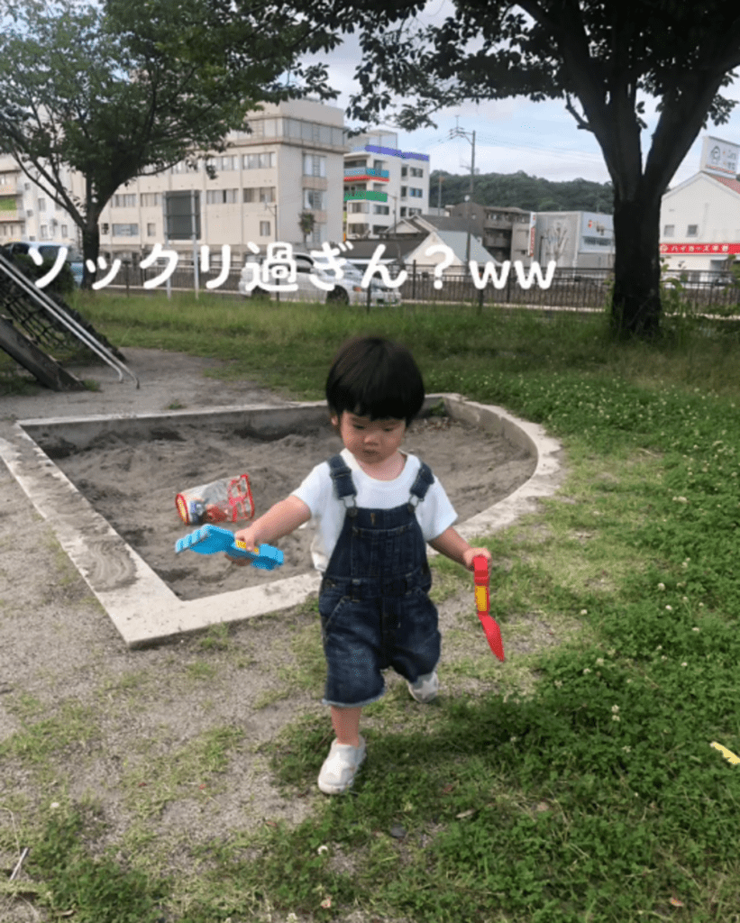 次男さん①（@manpechiさんより提供）