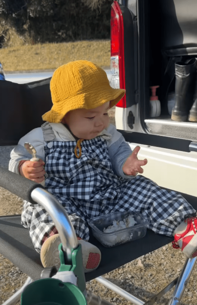 運動後の食事（＠miyu_outdoor_さんより提供）