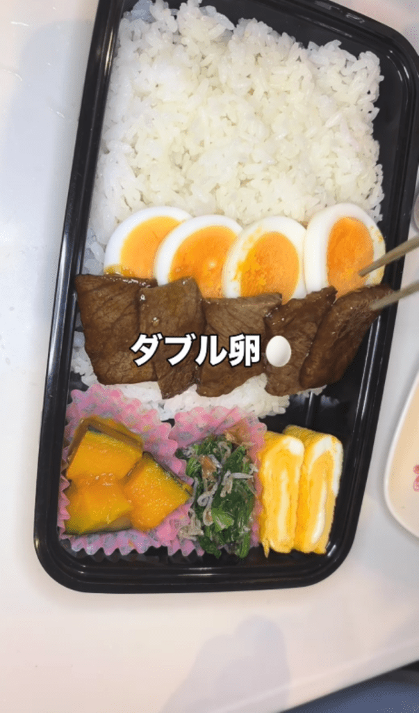 お弁当作りの様子⑤（＠juma_renoさんより提供）