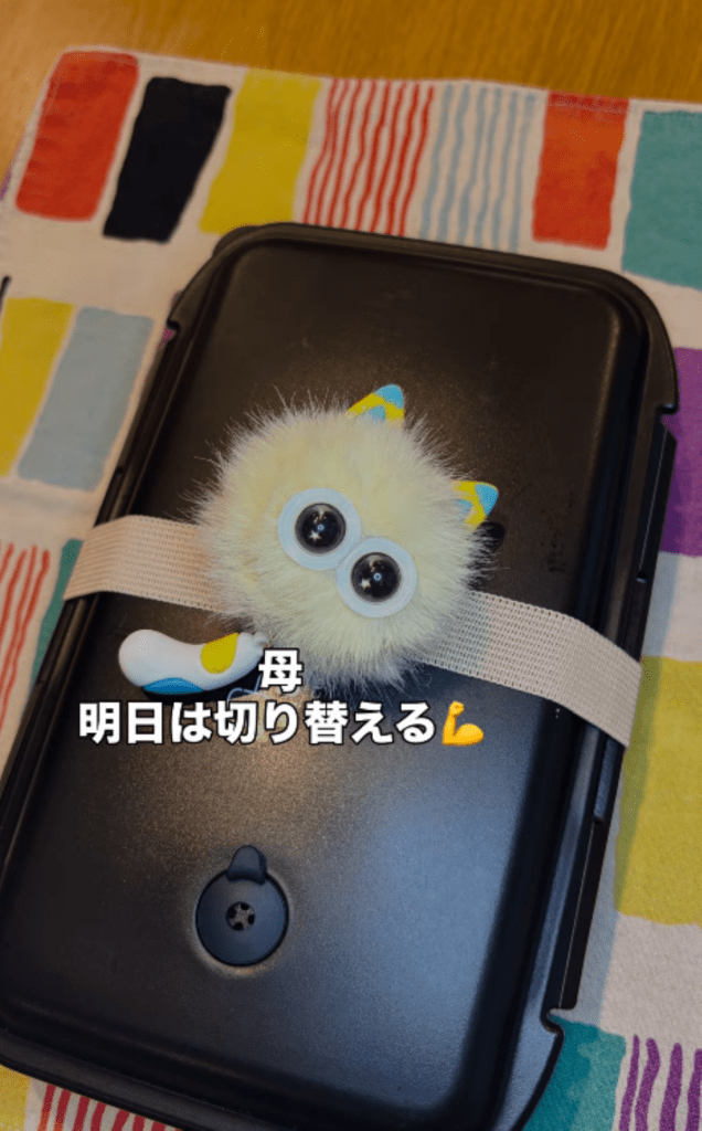 お弁当作りの様子⑧（＠juma_renoさんより提供）