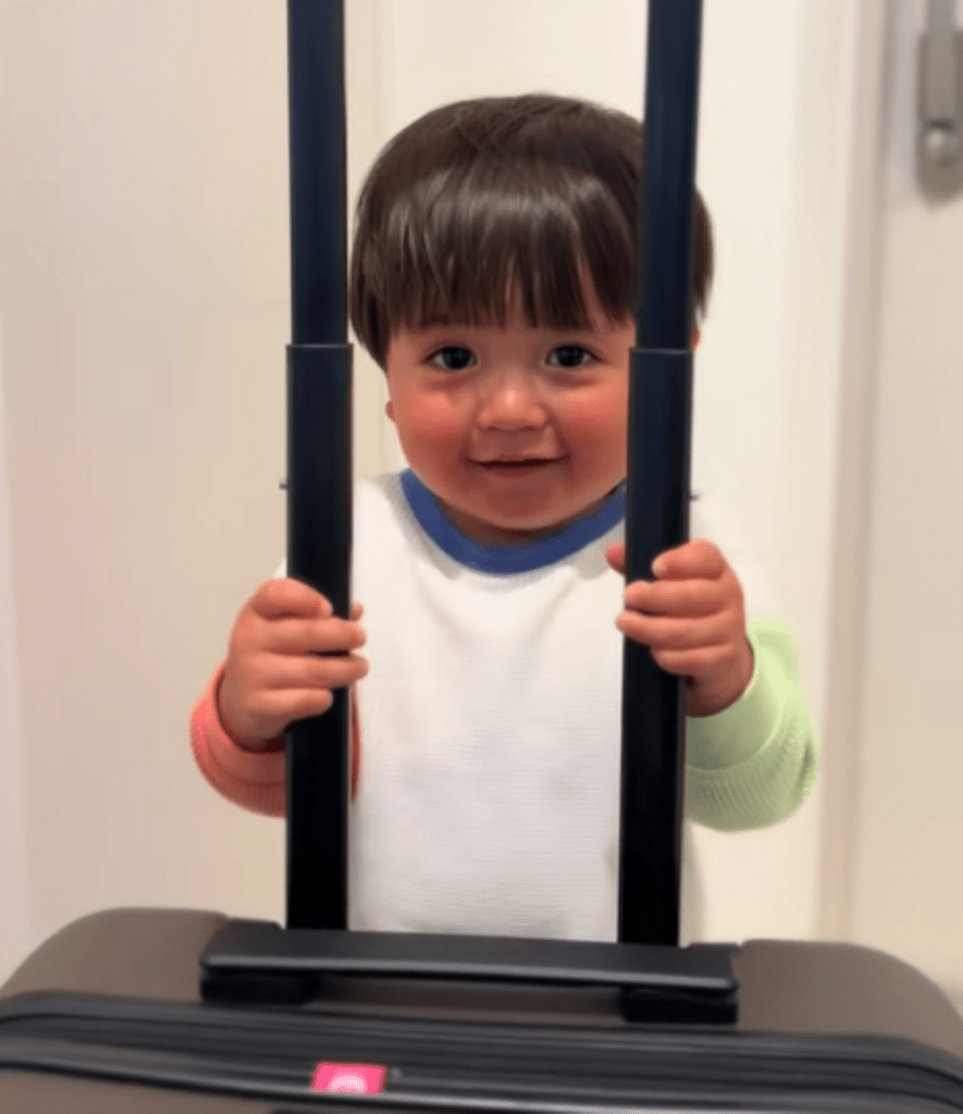 男性アイドルに似ていると言われる息子さん②（＠hyu.mogmogさんより提供）