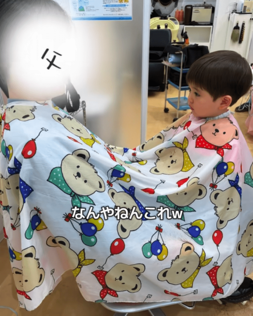 美容室での出来事②（＠hyu.mogmogさんより提供）