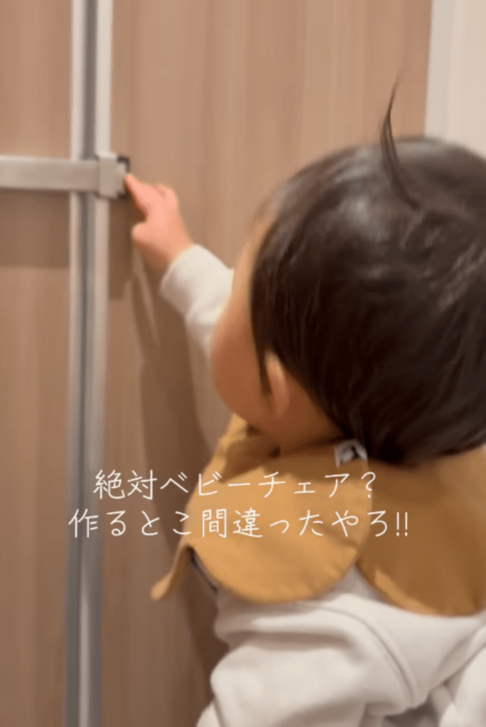 トイレの中での息子さん③（＠hakutopapa89さんより提供）