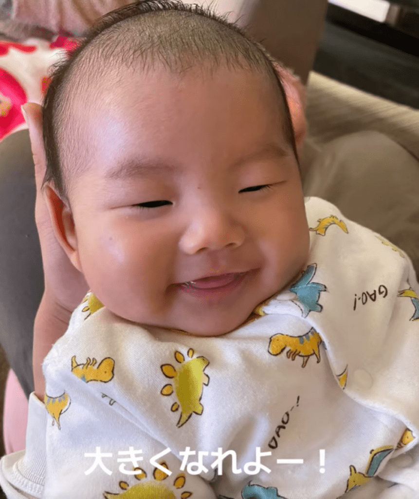生後1ヶ月半頃③（＠rinrinmaru4さんより提供）