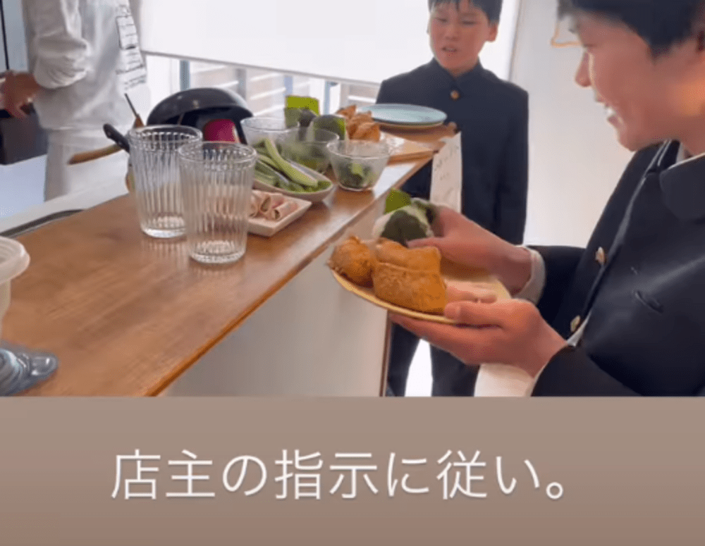 卒業式から帰宅すると③（@haruno.ebataさんより提供）