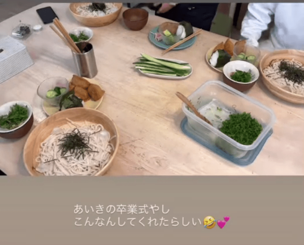 卒業式から帰宅すると④（@haruno.ebataさんより提供）