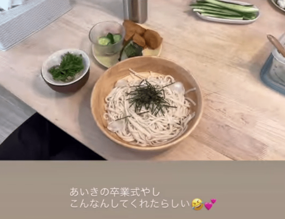 卒業式から帰宅すると⑤（@haruno.ebataさんより提供）