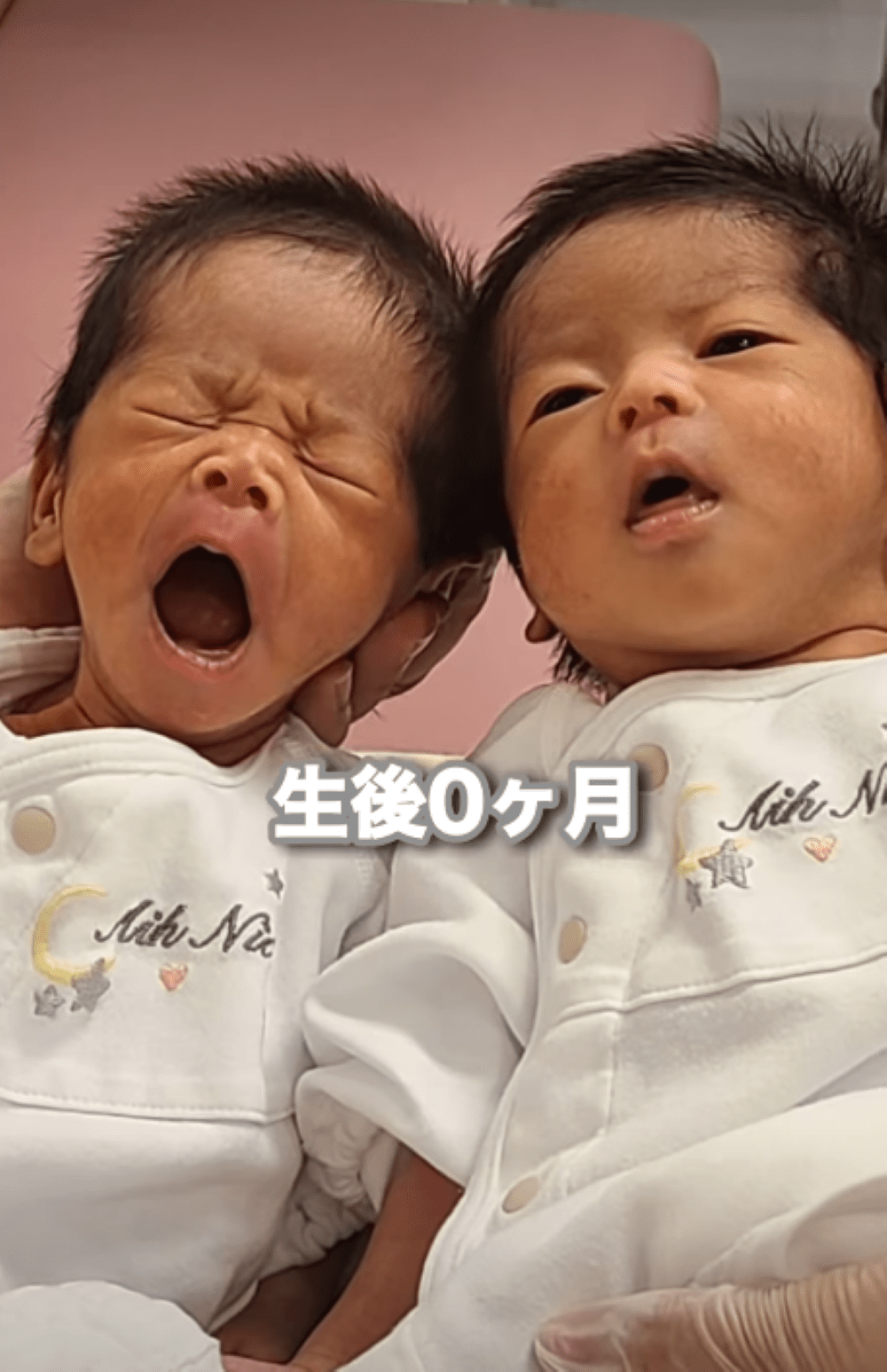 小さく生まれてきた双子の赤ちゃん。→3年後…成長した現在の姿に「凄い」「可愛い！！！！」