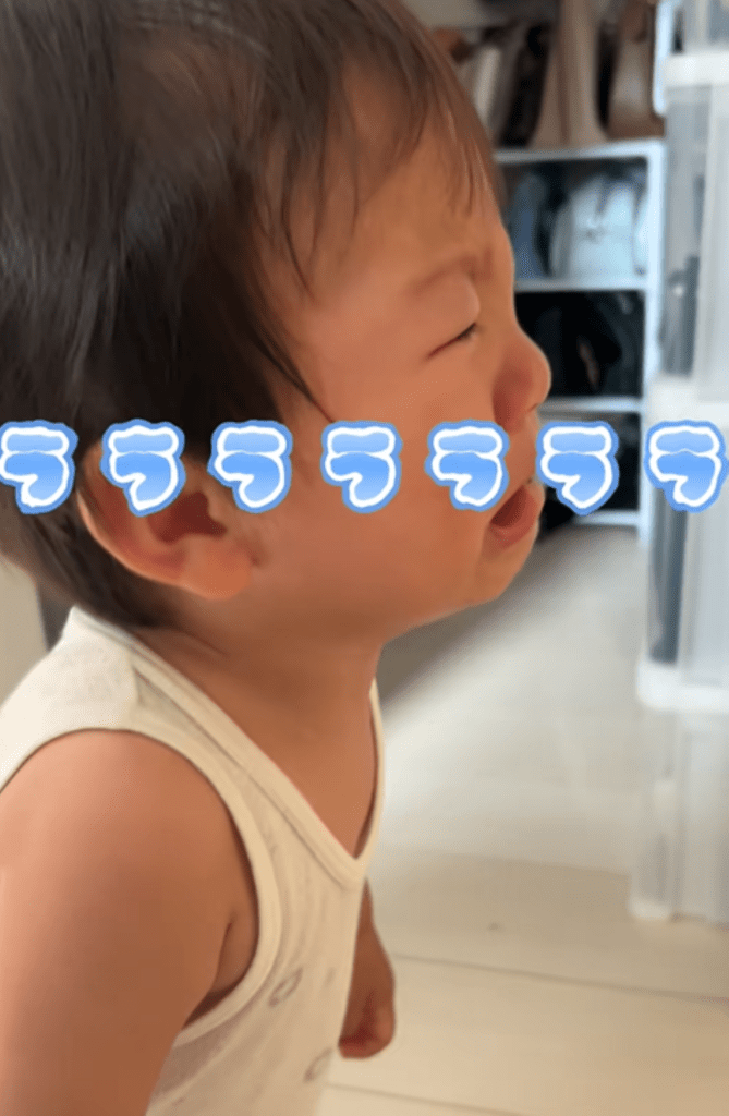 パパさんが仕事に行く朝②（＠taoruboya.19さんより提供）