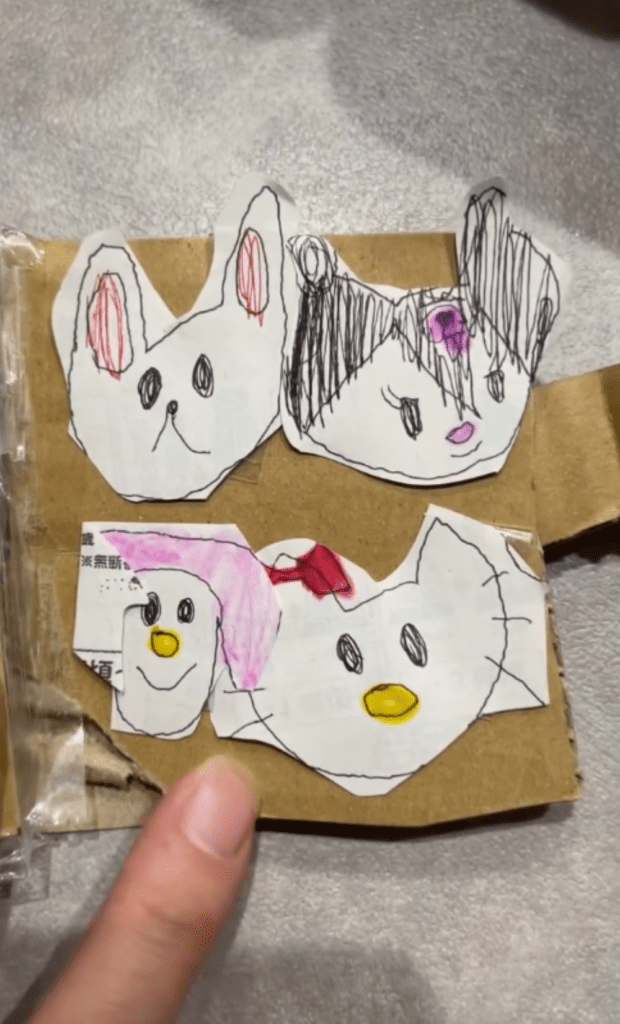 手作りシール⑥（＠kurukuru.maru1126さんより提供）