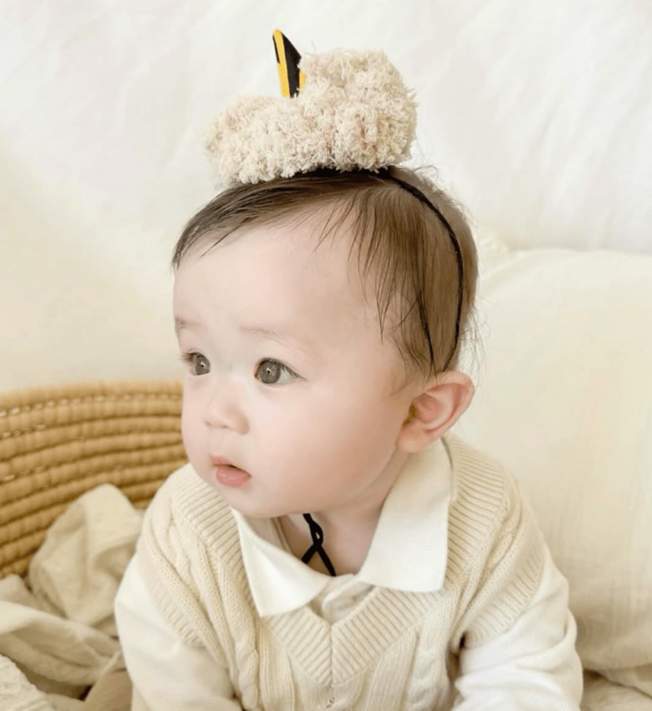 赤ちゃん時代③（@__e.s.75_さんより提供）