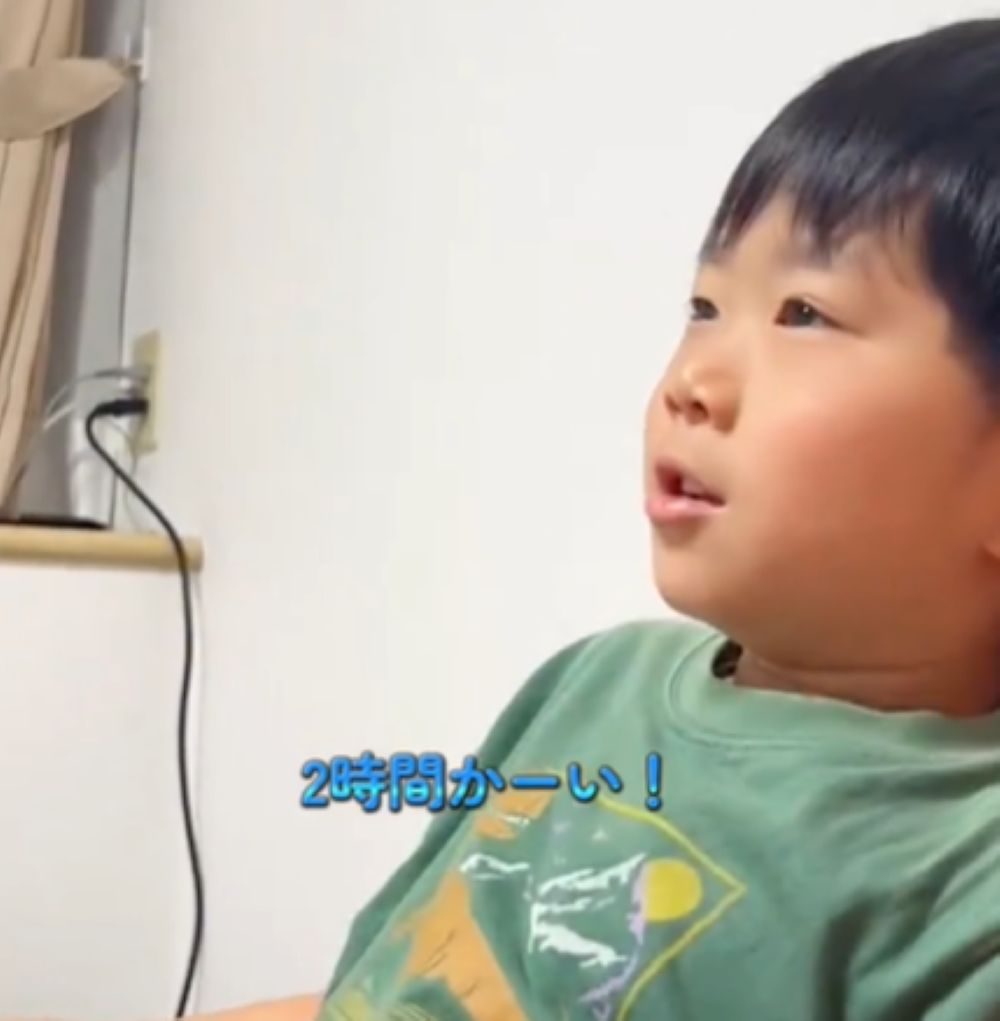 長男さんの立ち会い⑤（＠yuria_0000さんより提供）