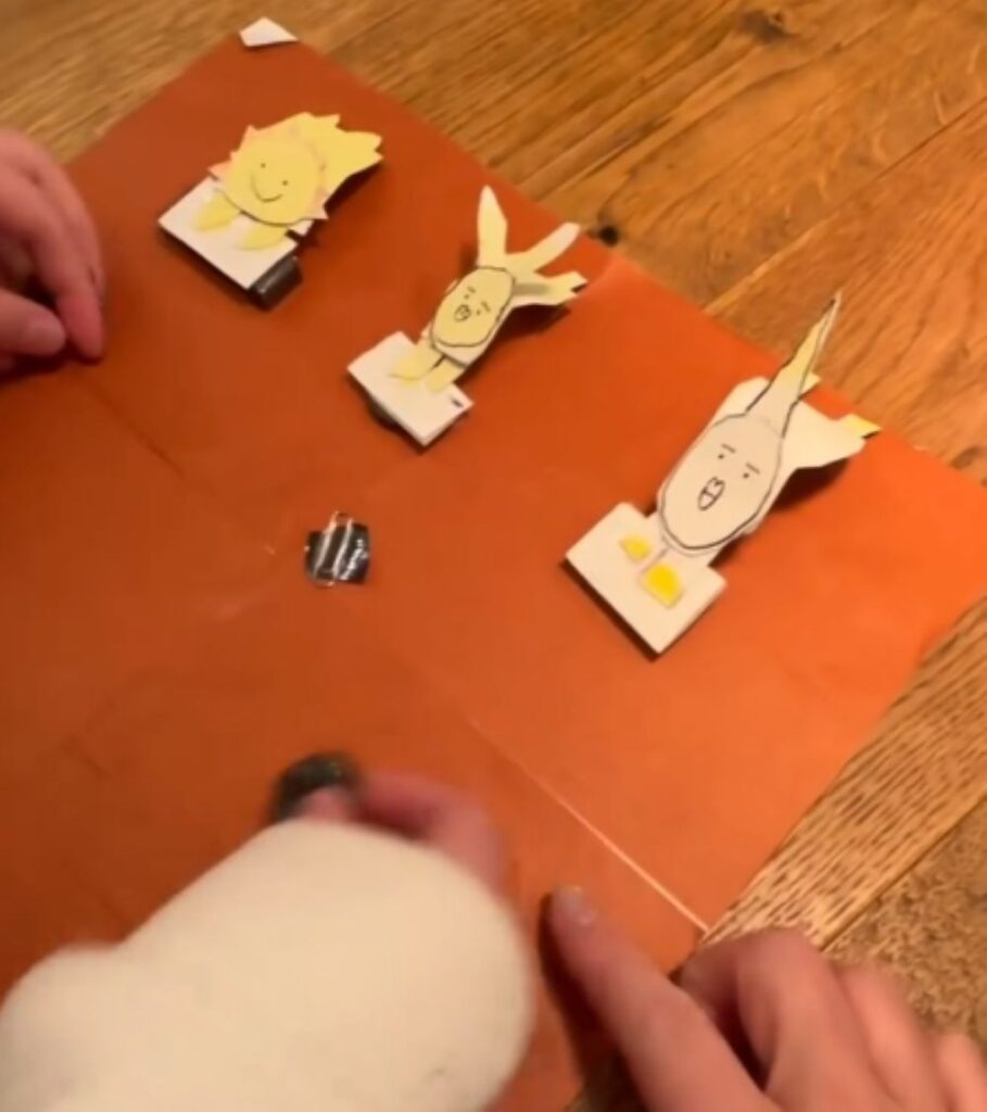 娘さんの工作②（＠meg____i.homeさんより提供）